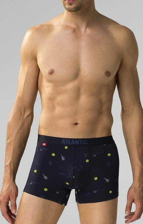 Bokserki męskie 3MH-050 A'3 Atlantic - granatowe