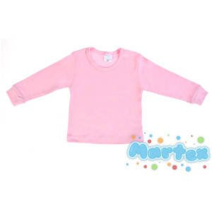 Gładka podkoszulka z długim rękawem Martex niebieski