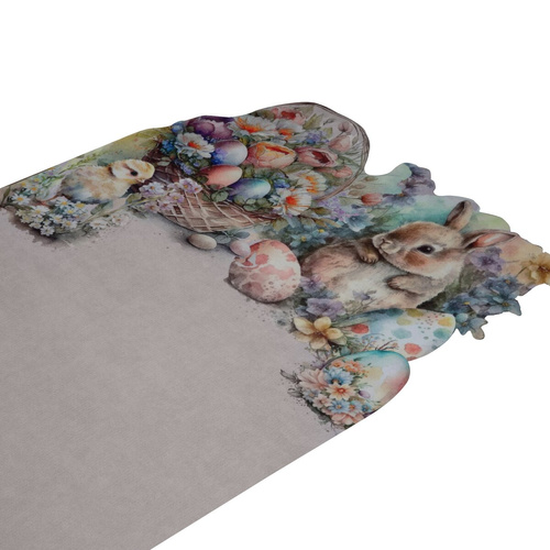 Bieżnik wielkanocny Easter Eurofirany beżowy 