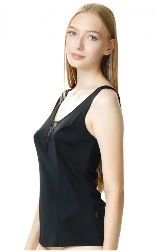 Koszulka 86388 Sonia Mewa czarny