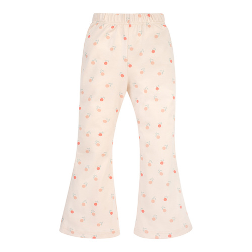 Legginsy bawełniane dzwony Summer Garden Pinokio - różowy
