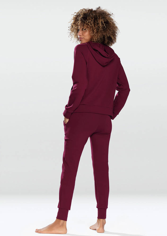 Komplet dresowy Seattle Dkaren - bordowy