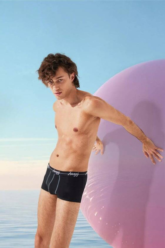 Bokserki męskie Men Start Hipster C2P box Sloggi - czarny