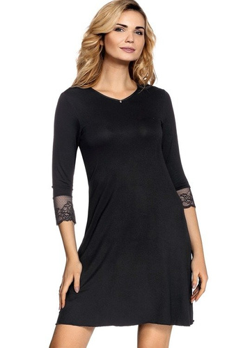 396 Dagmara Koszulka nocna Forex - czarny