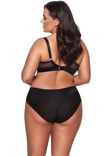 Biustonosz soft 2103 Maxi Ava - czarny