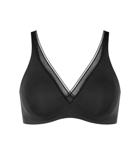 Sloggi Body Adapt Twist T-shirt bra - black