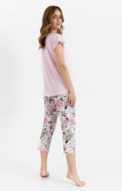 Piżama damska 474 Cana -różowa