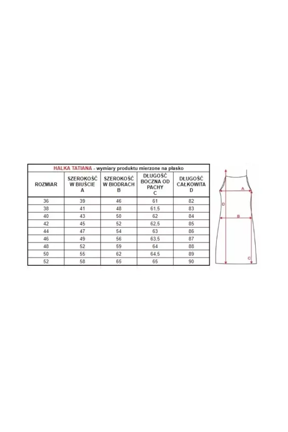 Halka damska 86546 Tatiana Mewa beżowy