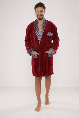 772 Bonjour szlafrok męski forex - bordo