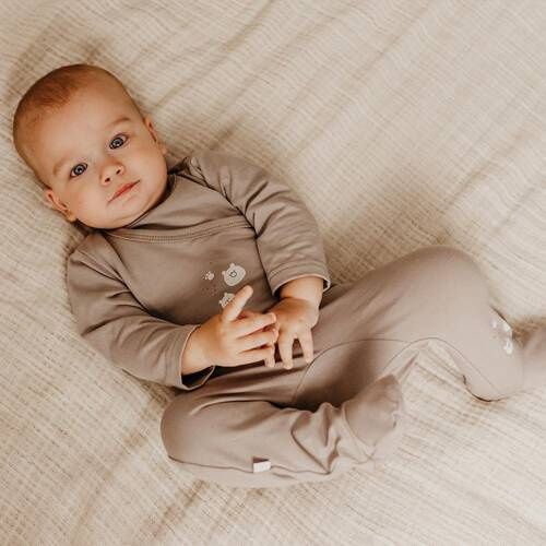 Body kopertowe Petite Eevi - miś beżowe