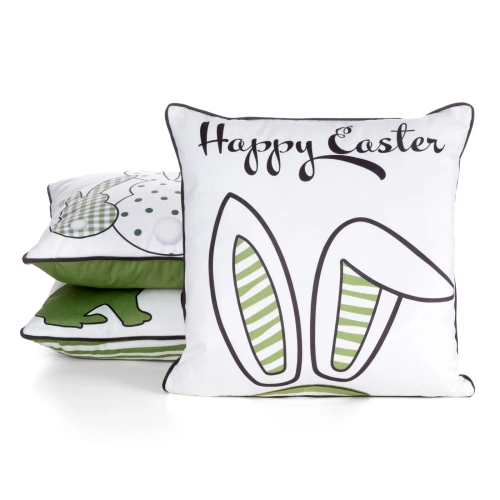 Poszewka wielkanocna Wiosna 2 z welwetu Eurofirany