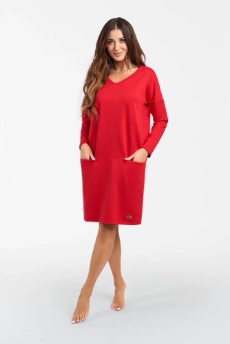 Tunika damska Karina Italian Fashion - czerwony