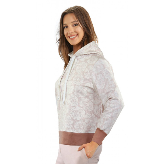 Bluza dresowa Mono Sesto Senso różowy