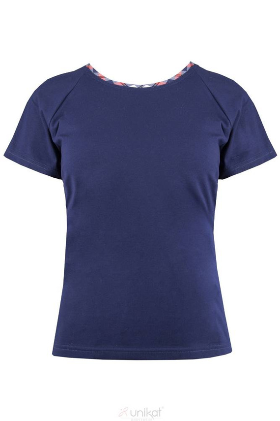 Piżama damska Eliana Unikat granatowy