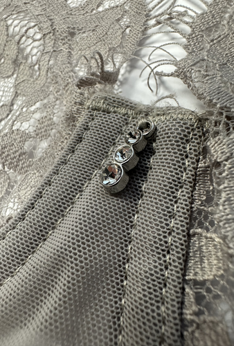 Body damskie Zovel Light Grey Passion szare – kobieca elegancja i styl