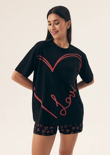 Piżama Damska 42655 Necesito Henderson - czarna 