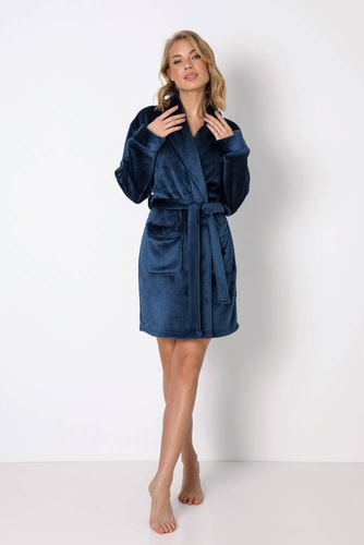 Szlafrok damski Eve Bathrobe Aruelle - dusty pink