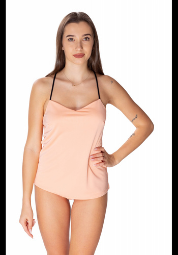 Koszulka na ramiączkach 86268 Angel Line Visti morelowy