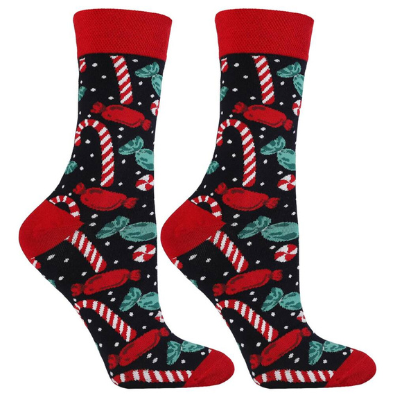 Skarpety damskie/męskie w ozdobnym pudełku CMLS700-004 Moraj - mix kolorów