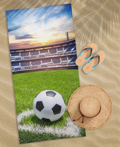 Ręcznik plażowy Piłka Detexpol
