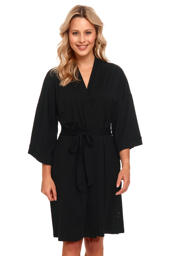 Szlafrok damski 9999 Doctor Nap - black