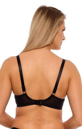 Biustonosz Półusztywniany BS 1266 Malene Gaia- czarny 