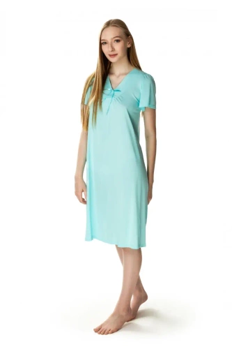 Koszula nocna damska 6127 Consuela Mewa turkusowy