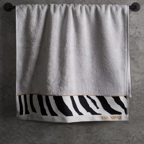 Ręcznik Eva Minge Eva 22 pantera Eurofirany srebrny