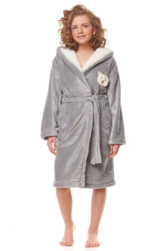 Szlafrok dziecięcy 2152 L&L - sucha róża 