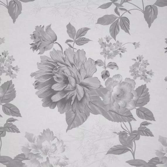 Pościel bawełniana Sara 27 Kwiaty Eurofirany szary