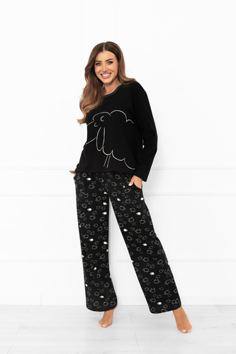 Piżama damska Bonnie – rodzinna kolekcja z uroczymi owieczkami Italian Fashion