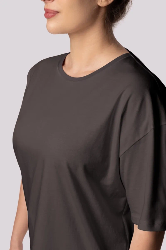 Piżama damska Bliss shortsleeve Mona grafitowy