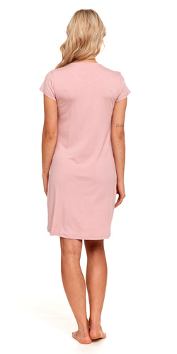 Koszula Nocna ciążowa i do karmienia 9941 Doctor Nap - flamingo