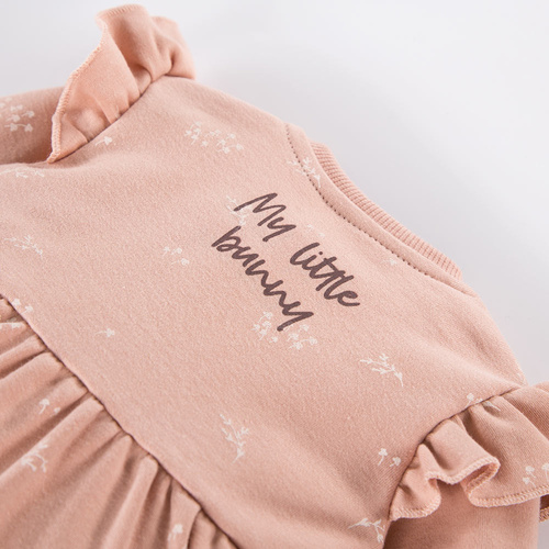 Sukienka z długim rękawem Bloom Eevi - beżowy