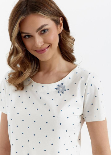 Piżama damska 436 Cana -ecru