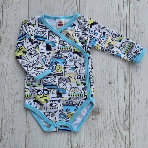 Body dzidziuś z długim rękawem "Cosmos" Makoma