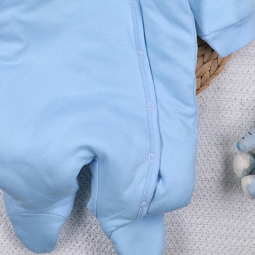 Kombinezon niemowlęcy Little Dreamers Nini z bawełny organicznej – ekologiczny, ocieplany, wygodny