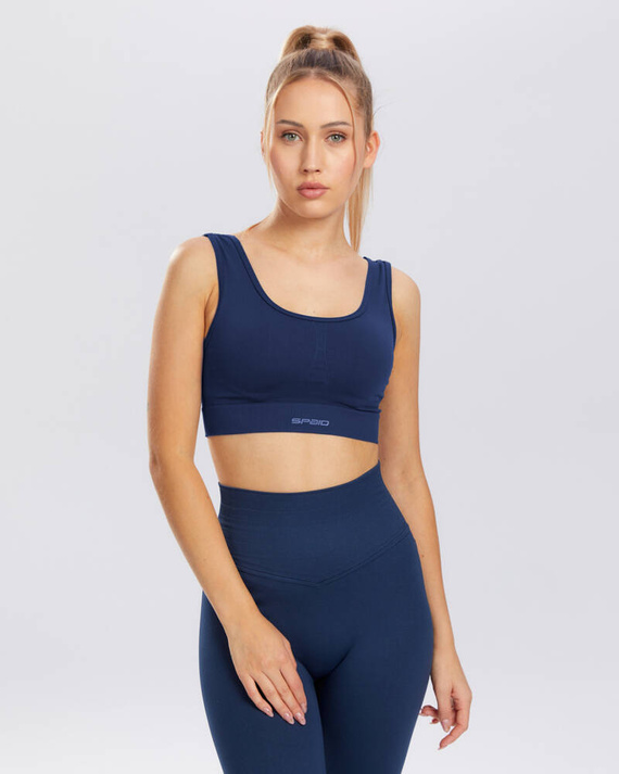 Biustonosz sportowy Adapt Spaio navy blue  