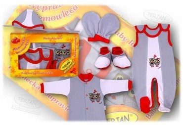 Wyprawka niemowlęca "Grey" Terjan - szary