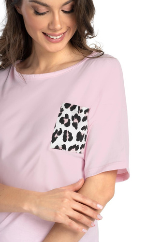 Piżama damska Lisette Belle Reverie  różowy