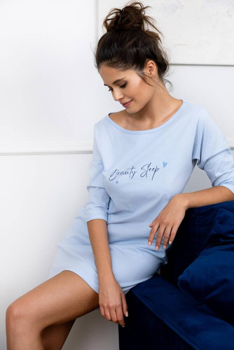 Koszula Nocna Beauty Sleep Sensis - błękitny