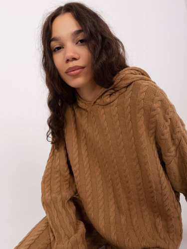 Komplet damski BA-KMPL-0281.31P - camelowy