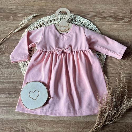 Sukienka z długim rękawem SU051 Mamatti