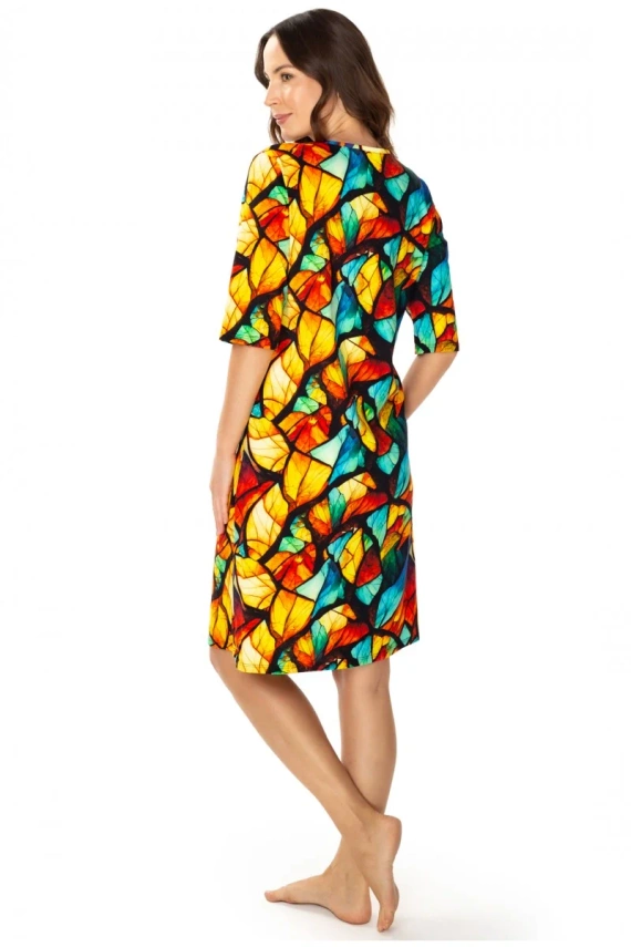 Koszula nocna 86678 Vitrage Mewa druk kolorowy