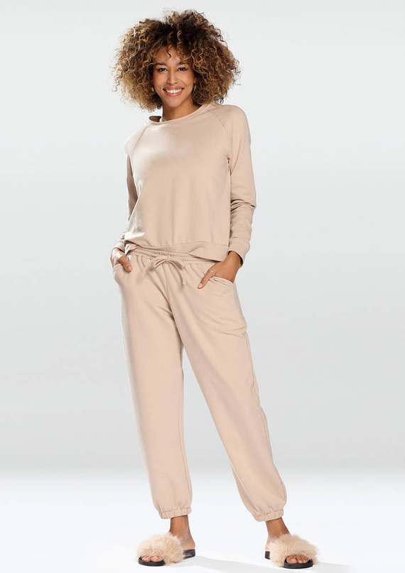 Komplet dresowy Wenezja Dkaren - beż