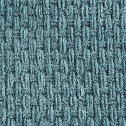 Koc tkany narzuta z frędzlami Suzi Eurofirany miętowy 