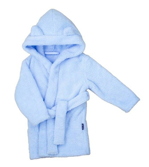 Szlafrok dziecięcy 018 11 "Basic" Nicol - niebieski