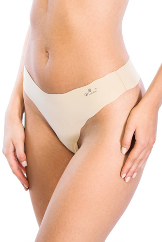 Stringi damskie 13005 Abi Mediolano beżowy