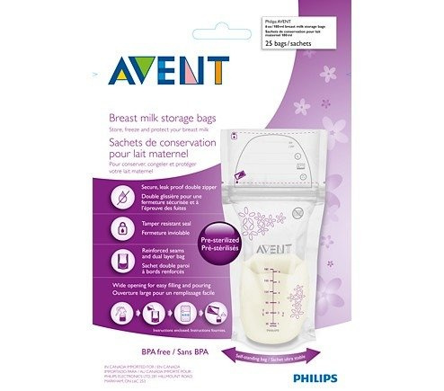 Torebki na pokarm 180 ml