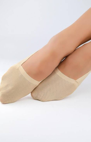 SN039 Laser Baleriny stopki damskie Noviti - beżowe